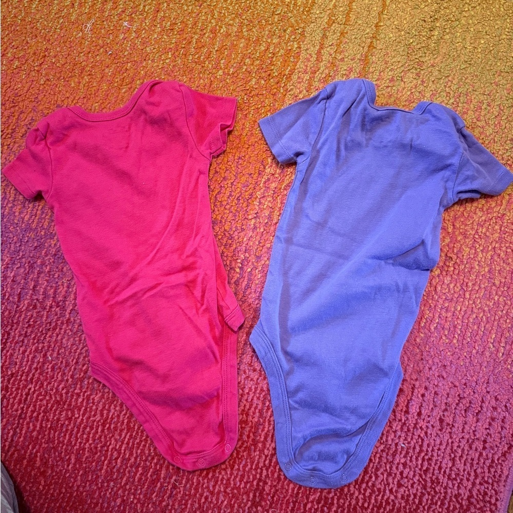 Lamaze ORGANIC cotton onesies 12m - Picture 3 of 3